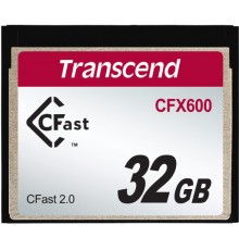 Карта памяти Transcend 32GB, CFast Card, SATA3, MLC, Embedded                                                                                                                                                                                             