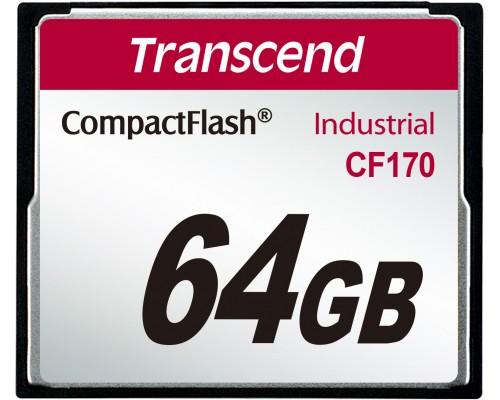 Карта памяти Transcend 64GB, CF Card, MLC, Embedded