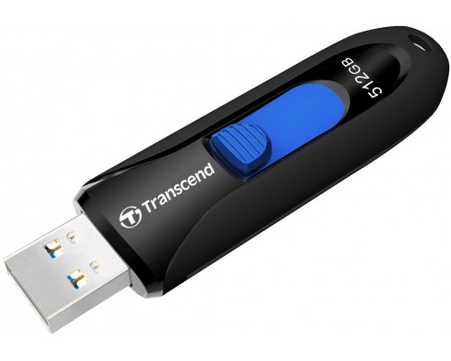 Накопитель, USB-флеш, Transcend 512GB JetFlash 790K (Black) USB 3.0