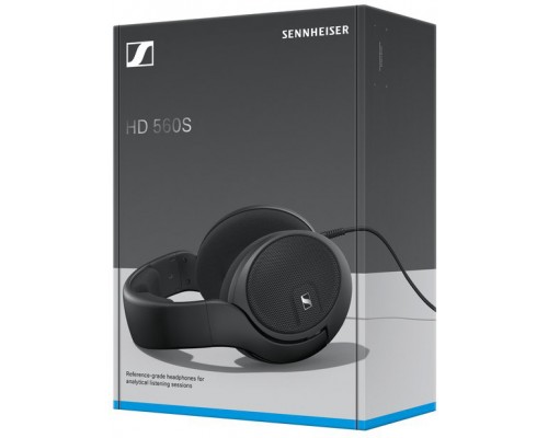 Наушники Sennheiser/ накладные открытые 6-38000Гц съемный 3м, 6.3мм, Адаптер-переходник 6,3 мм/3,5 мм, 110дБ, 120 Ом, амбушюры велюр, черные