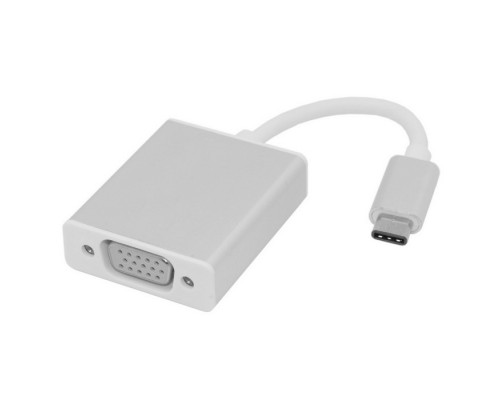 Переходник Greenconnect  USB TypeC > VGA 15F Greenconnect серия Greenline, GCR-UTC2VGA