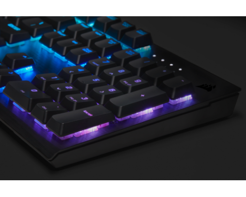 Игровая клавиатура Corsair Gaming™ CORSAIR K60 RGB PRO Low Profile Mechanical Gaming Keyboard, Backlit RGB LED, CHERRY MX Low Profile SPEED, Black