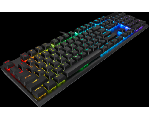 Игровая клавиатура Corsair Gaming™ CORSAIR K60 RGB PRO Low Profile Mechanical Gaming Keyboard, Backlit RGB LED, CHERRY MX Low Profile SPEED, Black