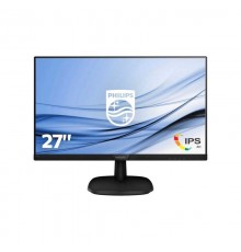 Монитор жидкокристаллический PHILIPS Монитор LCD 27'' [16:9] 1920х1080(FHD) IPS, nonGLARE, 250cd/m2, H178°/V178°, 1000:1, 10M:1, 16.7M, 4ms, VGA, DVI, HDMI, Tilt, 3Y, Black                                                                              