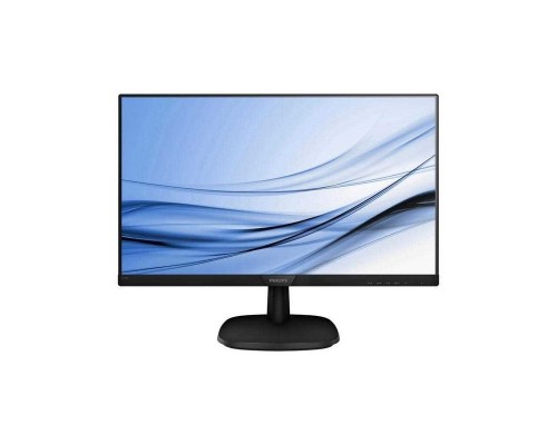 Монитор жидкокристаллический PHILIPS Монитор LCD 27'' [16:9] 1920х1080(FHD) IPS, nonGLARE, 250cd/m2, H178°/V178°, 1000:1, 10M:1, 16.7M, 4ms, VGA, DVI, HDMI, Tilt, 3Y, Black