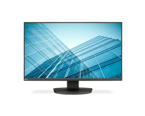 Монитор жидкокристаллический NEC Монитор LCD 27'' [16:9] 1920х1080(FHD) AH-IPS, nonGLARE, 250cd/m2, H178°/V178°, 1000:1, 5000:1, 16.7M, 6ms, VGA, DVI, HDMI, DP, USB-Hub, Height adj, Pivot, Tilt, Swivel, Speakers, 3Y, Black