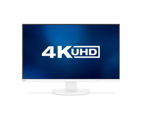 Монитор жидкокристаллический NEC Монитор LCD 27'' [16:9] 3840x2160(UHD 4K) IPS, nonGLARE, 350cd/m2, H178°/V178°, 1300:1, 9000:1, 16.7M, 5ms, 2xHDMI, DP, USB-C, USB-Hub, Height adj, Pivot, Tilt, Swivel, Speakers, 3Y, White