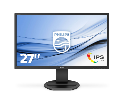 Монитор жидкокристаллический PHILIPS Монитор LCD 27'' [16:9] 2560х1440(WQHD) IPS, nonGLARE, 250cd/m2, H178°/V178°, 1000:1, 20М:1, 5ms, VGA, DVI, HDMI, DP, USB-Hub, Height adj, Pivot, Tilt, Swivel, Speakers, 3Y, Black