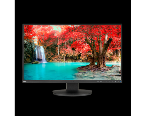 Монитор NEC 27 EA271Q-Bk LCD Bk/Bk (PLS; 16:9; 350cd/m2; 1000:1/7000:1; 6ms; 2560x1440; 178/178; DVI; HDMI; DP; DP out; USB; HAS 150mm; Swiv; Tilt; Pivot; Human Sensor; Spk 2x1W)