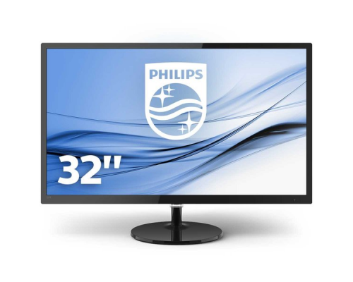 Монитор жидкокристаллический PHILIPS Монитор LCD 31.5'' [16:9] 1920х1080(FHD) IPS, nonGLARE, 250cd/m2, H178°/V178°, 1200:1, 20M:1, 16.7M, 4ms, VGA, HDMI, DP, Tilt, Speakers, 2Y, Black