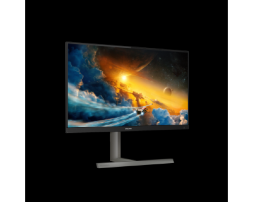 Монитор жидкокристаллический Philips Монитор LCD 27'' [16:9] 3840x2160(UHD 4K) IPS, nonGLARE, 350cd/m2, H178°/V178°, 1000:1, 1.07B, 4ms, 2xHDMI, DP, USB-Hub, Height adj, Tilt, Swivel, Speakers, 3Y, Black