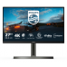 Монитор жидкокристаллический Philips Монитор LCD 27'' [16:9] 3840x2160(UHD 4K) IPS, nonGLARE, 350cd/m2, H178°/V178°, 1000:1, 1.07B, 4ms, 2xHDMI, DP, USB-Hub, Height adj, Tilt, Swivel, Speakers, 3Y, Black