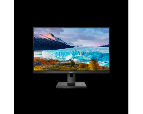 Монитор жидкокристаллический PHILIPS Монитор LCD 27'' [16:9] 1920х1080(FHD) IPS, nonGLARE, 250cd/m2, H178°/V178°, 1000:1, 50M:1, 16.7M, 4ms, VGA, DVI, HDMI, DP, Height adj, Pivot, Tilt, Swivel, Speakers, 3Y, Black