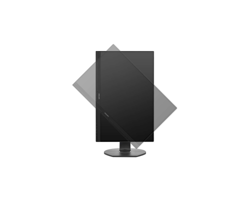 Монитор жидкокристаллический Philips Монитор LCD 23.8'' [16:9] 1920х1080(FHD) IPS, nonGLARE, 250cd/m2, H178°/V178°, 1000:1, 50M:1, 5ms, VGA, DVI, HDMI, DP, USB-Hub, Height adj, Tilt, Swivel, Speakers, 3Y, Black