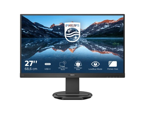 Монитор жидкокристаллический Philips Монитор LCD 27'' [16:9] 1920х1080(FHD) IPS, nonGLARE, 250cd/m2, H178°/V178°, 1000:1, 50M:1, 16.7M, 4ms, VGA, HDMI, DP, Height adj, Tilt, Swivel, Speakers, 3Y, Black