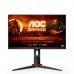 Монитор жидкокристаллический AOC Монитор LCD 23.6'' [16:9] 1920х1080(FHD) VA, Curved, nonGLARE, 250cd/m2, H178°/V178°, 3000:1, 80M:1, 16.7M, 1ms, VGA, 2xHDMI, DP, Height adj, Tilt, Swivel, Speakers, Curved, 2Y, Black-Red