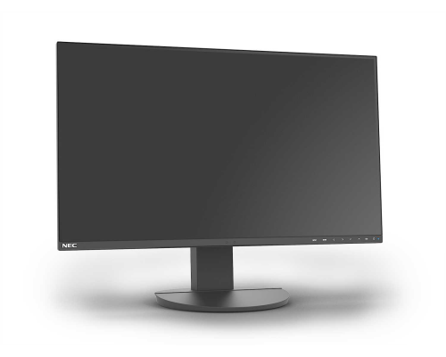 Монитор жидкокристаллический NEC Монитор LCD 23.8'' [16:9] 1920х1080(FHD) IPS, nonGLARE, 250cd/m2, H178°/V178°, 1000:1, 5K:1, 16.7M, 5ms, VGA, HDMI, 2xDP, USB-Hub, Height adj, Pivot, Tilt, Swivel, Speakers, Swivel, 3Y, Black