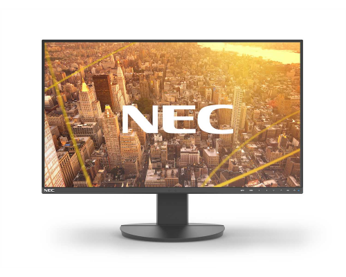 Монитор жидкокристаллический NEC Монитор LCD 23.8'' [16:9] 1920х1080(FHD) IPS, nonGLARE, 250cd/m2, H178°/V178°, 1000:1, 5K:1, 16.7M, 5ms, VGA, HDMI, 2xDP, USB-Hub, Height adj, Pivot, Tilt, Swivel, Speakers, Swivel, 3Y, Black