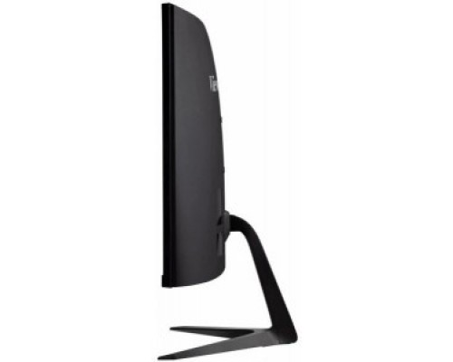 Монитор жидкокристаллический ViewSonic Монитор LCD 27'' [16:9] 1920х1080(FHD) VA, Curved, GLARE, 250cd/m2, H178°/V178°, 4000:1, 80M:1, 16,7 миллионов цветов, 1ms, 2xHDMI, DP, Tilt, Speakers, 3Y, Black