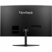 Монитор жидкокристаллический ViewSonic Монитор LCD 27'' [16:9] 1920х1080(FHD) VA, Curved, GLARE, 250cd/m2, H178°/V178°, 4000:1, 80M:1, 16,7 миллионов цветов, 1ms, 2xHDMI, DP, Tilt, Speakers, 3Y, Black