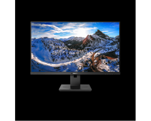 Монитор жидкокристаллический Philips Монитор LCD 31,5'' 16:9 2560х1440(WQHD) IPS, nonGLARE, 250cd/m2, H178°/V178°, 1200:1, 50M:1, 16.7M, 5ms, VGA, DVI, HDMI, DP, USB-Hub, Height adj, Pivot, Tilt, Swivel, Speakers, 3Y, Black+Silver