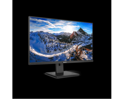 Монитор жидкокристаллический Philips Монитор LCD 31,5'' 16:9 2560х1440(WQHD) IPS, nonGLARE, 250cd/m2, H178°/V178°, 1200:1, 50M:1, 16.7M, 5ms, VGA, DVI, HDMI, DP, USB-Hub, Height adj, Pivot, Tilt, Swivel, Speakers, 3Y, Black+Silver