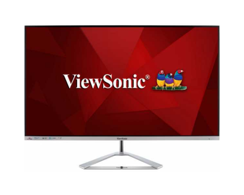 Монитор жидкокристаллический ViewSonic Монитор LCD 32'' [16:9] 1920х1080(FHD) IPS, nonGLARE, 250cd/m2, H178°/V178°, 1200:1, 80M:1, 16,7 миллионов цветов, 4ms, VGA, HDMI, DP, Tilt, Speakers, 3Y, Серебристый