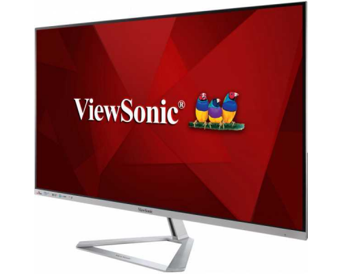 Монитор жидкокристаллический ViewSonic Монитор LCD 32'' [16:9] 1920х1080(FHD) IPS, nonGLARE, 250cd/m2, H178°/V178°, 1200:1, 80M:1, 16,7 миллионов цветов, 4ms, VGA, HDMI, DP, Tilt, Speakers, 3Y, Серебристый