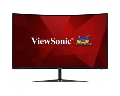 Монитор жидкокристаллический ViewSonic Монитор LCD 32'' [16:9] 1920х1080(FHD) VA, Curved, nonGLARE, 300cd/m2, H178°/V178°, 4000:1, 80M:1, 16,7 миллионов цветов, 1ms, VGA, 2xHDMI, DP, Tilt, Speakers, 3Y, Black