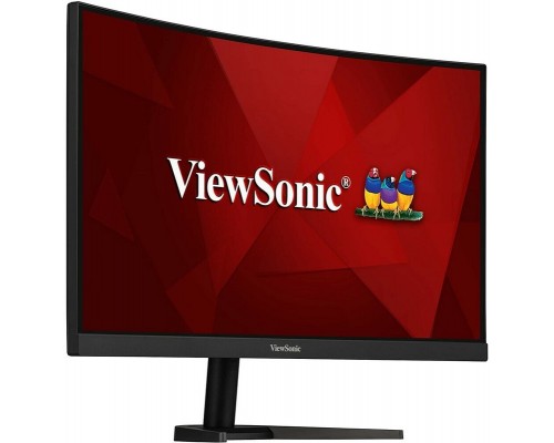 Монитор жидкокристаллический ViewSonic Монитор LCD 24'' [16:9] 1920х1080(FHD) MVA, Curved, nonGLARE, 250cd/m2, H178°/V178°, 3000:1, 80M:1, 16,7 миллионов цветов, 2ms, 2xHDMI, DP, Tilt, Speakers, 3Y, Black