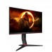 Монитор жидкокристаллический AOC Монитор LCD 23.8'' [16:9] 1920х1080(FHD) IPS, nonGLARE, 350cd/m2, H178°/V160°, 1000:1, 80M:1, 16.7M, 0,5 ms, VGA, 2xHDMI, DP, USB-Hub, Height adj, Tilt, Swivel, Speakers, Curved, 2Y, Black-Red