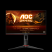 Монитор жидкокристаллический AOC Монитор LCD 23.8'' [16:9] 1920х1080(FHD) IPS, nonGLARE, 250cd/m2, H178°/V178°, 1000:1, 20M:1, 16.7M, 1ms, VGA, 2xHDMI, DP, USB-Hub, Height adj, Tilt, Swivel, Speakers, 2Y, Black