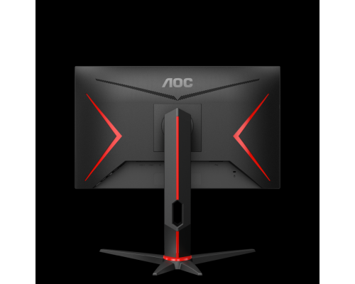 Монитор жидкокристаллический AOC Монитор LCD 23.8'' [16:9] 1920х1080(FHD) IPS, nonGLARE, 250cd/m2, H178°/V178°, 1000:1, 20M:1, 16.7M, 1ms, VGA, 2xHDMI, DP, USB-Hub, Height adj, Tilt, Swivel, Speakers, 2Y, Black