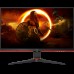 Монитор жидкокристаллический AOC Монитор LCD 23.8'' [16:9] 1920х1080(FHD) IPS, nonGLARE, 350cd/m2, H178°/V160°, 1000:1, 80M:1, 16.7M, 0,5 ms, VGA, 2xHDMI, DP, Height adj, Tilt, Swivel, Speakers, Curved, 2Y, Black-Red