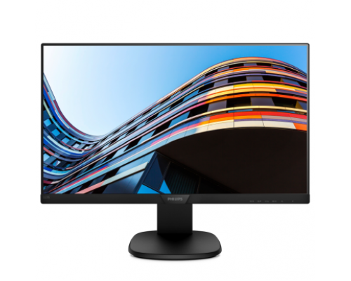 Монитор жидкокристаллический PHILIPS Монитор LCD 21.5'' [16:9] 1920х1080(FHD) IPS, nonGLARE, 250cd/m2, H178°/V178°, 1000:1, 20M:1, 16.7M, 5ms, VGA, HDMI, DP, Height adj, Pivot, Tilt, Swivel, Speakers, 3Y, Black