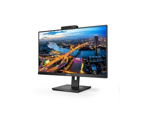 Монитор жидкокристаллический Philips Монитор LCD 23.8'' [16:9] 1920х1080(FHD) IPS, nonGLARE, 250cd/m2, H178°/V178°, 1000:1, 50M:1, 16,7 миллионов цветов, 4ms, HDMI, DP, USB-Hub, Height adj, Tilt, Swivel, Speakers, 3Y, Black