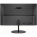 Монитор жидкокристаллический AOC Монитор LCD 27'' 16:9 3840x2160(UHD 4K) IPS, nonGLARE, 350cd/m2, H178°/V178°, 1000:1, 80M:1, 1.07B, 4ms, VGA, DVI, HDMI, DP, USB-Hub, Height adj, Pivot, Tilt, Swivel, Speakers, Audio out, 3Y, Black