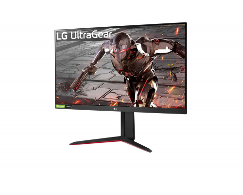 Монитор жидкокристаллический LG Монитор LCD 31.5'' [16:9] 1920х1080(FHD) VA, nonGLARE, 300cd/m2, H178°/V178°, 3000:1, 16.7M, 1ms, 2xHDMI, DP, Tilt, 2Y, Black