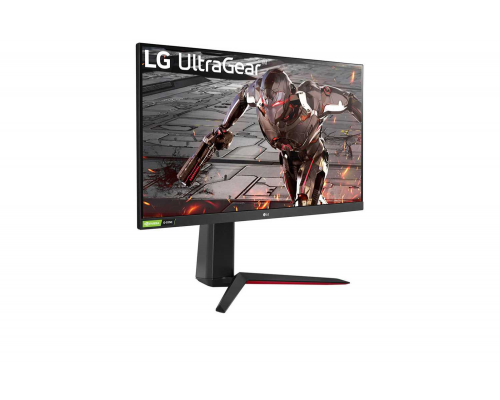 Монитор жидкокристаллический LG Монитор LCD 31.5'' [16:9] 1920х1080(FHD) VA, nonGLARE, 300cd/m2, H178°/V178°, 3000:1, 16.7M, 1ms, 2xHDMI, DP, Tilt, 2Y, Black