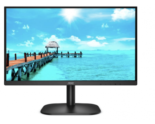 Монитор жидкокристаллический AOC Монитор LCD 21.5'' [16:9] 1920х1080(FHD) VA, nonGLARE, 250cd/m2, H178°/V178°, 3000:1, 20M:1, 16.7M, 4ms, VGA, HDMI, DP, Tilt, Speakers, 3Y, Black