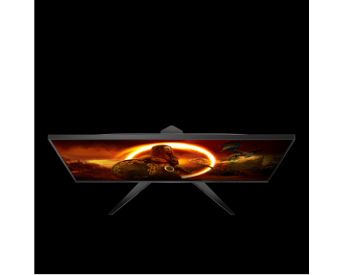 Монитор жидкокристаллический AOC Монитор LCD 28'' [16:9] 3840x2160(UHD 4K) IPS, nonGLARE, 300cd/m2, H178°/V178°, 1000:1, 80M:1, 1.07B, 4ms, VGA, HDMI, DP, Tilt, Speakers, Audio out, 3Y, Black-Red