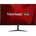 Монитор жидкокристаллический ViewSonic Монитор LCD 27'' [16:9] 1920х1080(FHD) VA, Curved, GLARE, 250cd/m2, H178°/V178°, 4000:1, 80M:1, 16,7 миллионов цветов, 1ms, 2xHDMI, DP, Tilt, Speakers, 3Y, Black