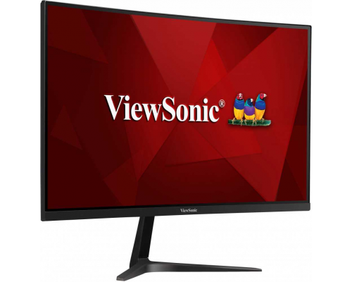 Монитор жидкокристаллический ViewSonic Монитор LCD 27'' [16:9] 1920х1080(FHD) VA, Curved, GLARE, 250cd/m2, H178°/V178°, 4000:1, 80M:1, 16,7 миллионов цветов, 1ms, 2xHDMI, DP, Tilt, Speakers, 3Y, Black