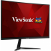 Монитор жидкокристаллический ViewSonic Монитор LCD 27'' [16:9] 1920х1080(FHD) VA, Curved, GLARE, 250cd/m2, H178°/V178°, 4000:1, 80M:1, 16,7 миллионов цветов, 1ms, 2xHDMI, DP, Tilt, Speakers, 3Y, Black