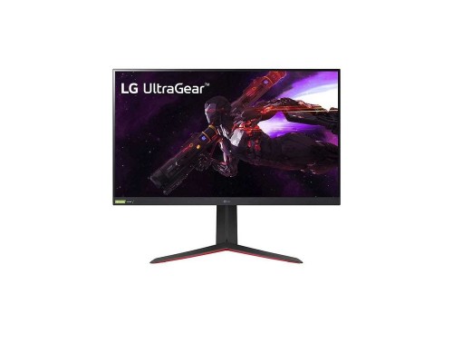 Монитор жидкокристаллический LG Монитор LCD 32'' [16:9] 2560х1440(WQHD) IPS, nonGLARE, 350cd/m2, H178°/V178°, 1000:1, 700:1, 1,07 миллиардов цветов, 1ms, 2xHDMI, DP, USB-Hub, Height adj, Pivot, Tilt, Swivel, USB-С, Audio out, 2Y, Black