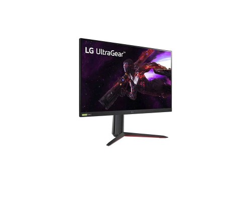 Монитор жидкокристаллический LG Монитор LCD 32'' [16:9] 2560х1440(WQHD) IPS, nonGLARE, 350cd/m2, H178°/V178°, 1000:1, 700:1, 1,07 миллиардов цветов, 1ms, 2xHDMI, DP, USB-Hub, Height adj, Pivot, Tilt, Swivel, USB-С, Audio out, 2Y, Black