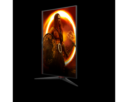 Монитор жидкокристаллический AOC Монитор LCD 27'' [16:9] 1920х1080(FHD) IPS, nonGLARE, 250cd/m2, H178°/V178°, 1000:1, 20M:1, 16.7M, 1ms, VGA, 2xHDMI, DP, USB-Hub, Height adj, Pivot, Tilt, Swivel, Speakers, 2Y, Black