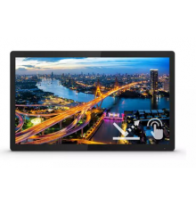 Монитор жидкокристаллический PHILIPS Монитор LCD 21.5'' [16:9] 1920х1080(FHD) IPS, nonGLARE, TOUCH, 250cd/m2, H178°/V178°, 1000:1, 50M:1, 16.7M, 4ms, VGA, DVI, 1,4, 1,2, USB-Hub, Height adj, Tilt, Speakers, 2Y, Black                                  