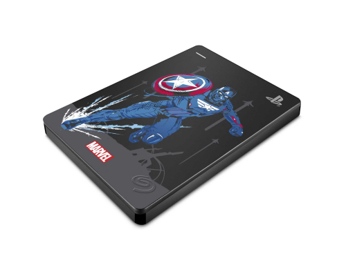 Внешний жесткий диск Seagate STGD2000206 2TB Game Drive for PS4  Captain America 2.5