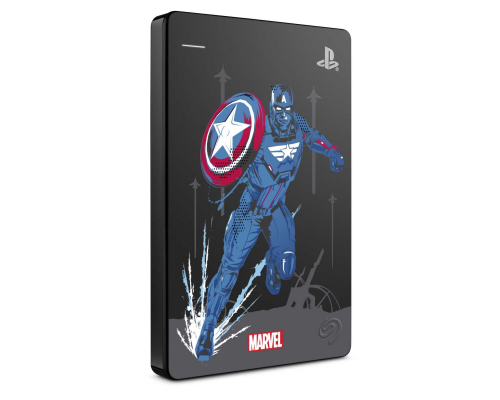 Внешний жесткий диск Seagate STGD2000206 2TB Game Drive for PS4  Captain America 2.5